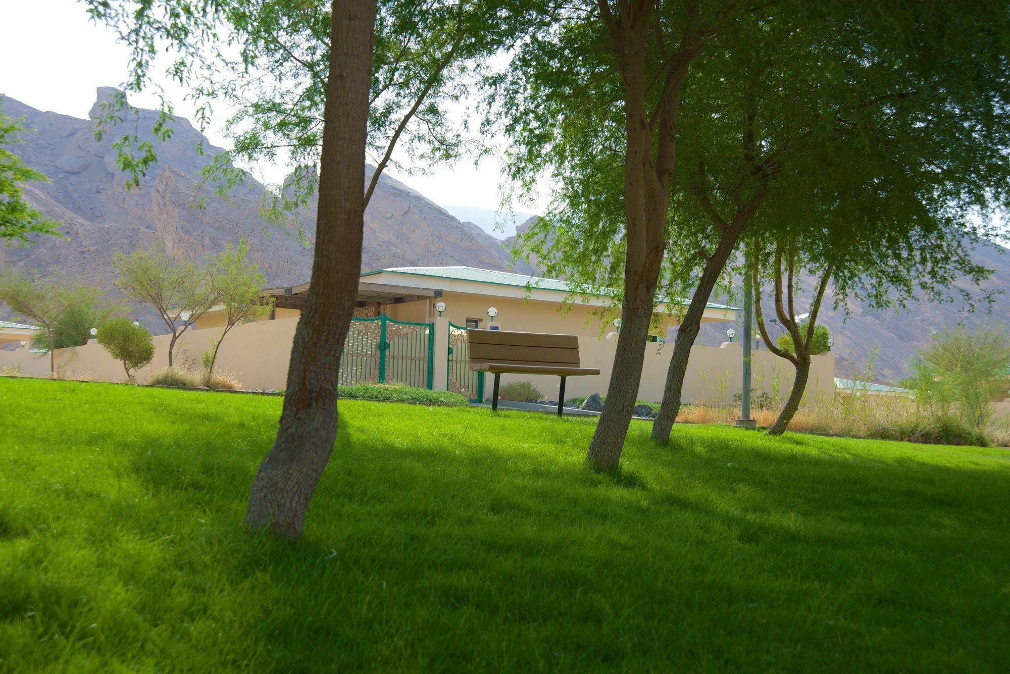 Green Mubazzarah Chalets Al Ain Bagian luar foto