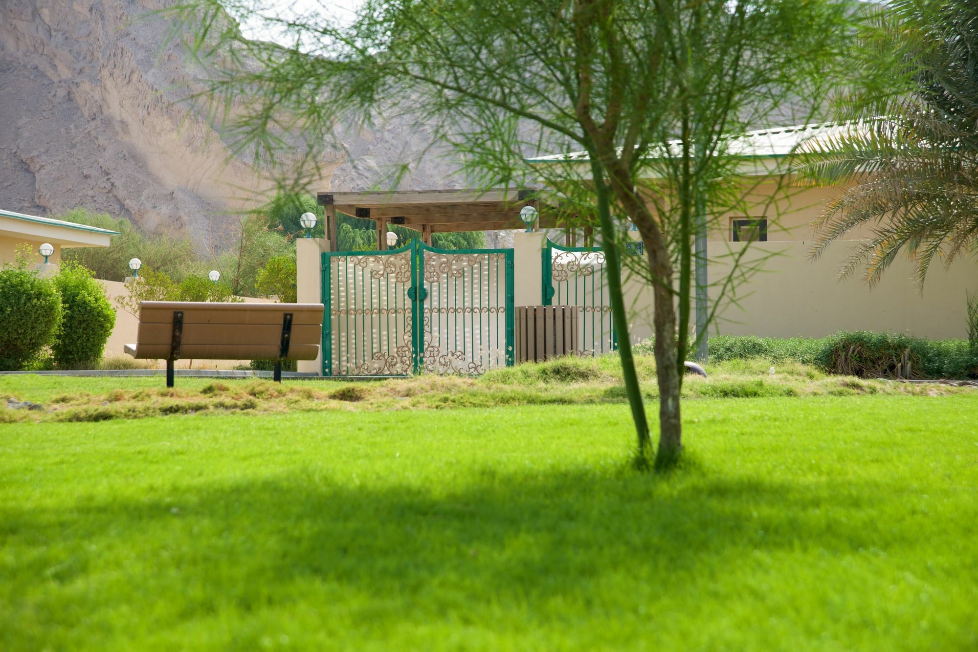 Green Mubazzarah Chalets Al Ain Bagian luar foto