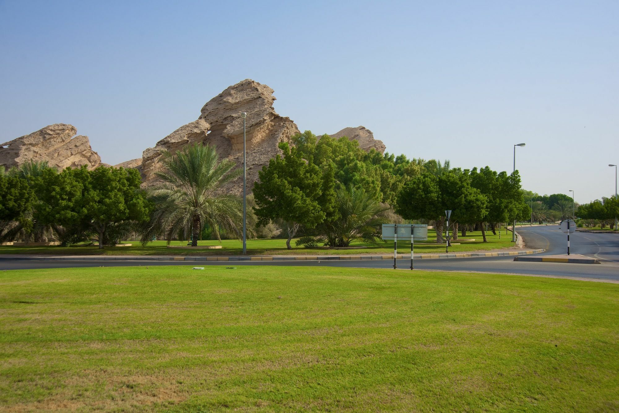Green Mubazzarah Chalets Al Ain Bagian luar foto