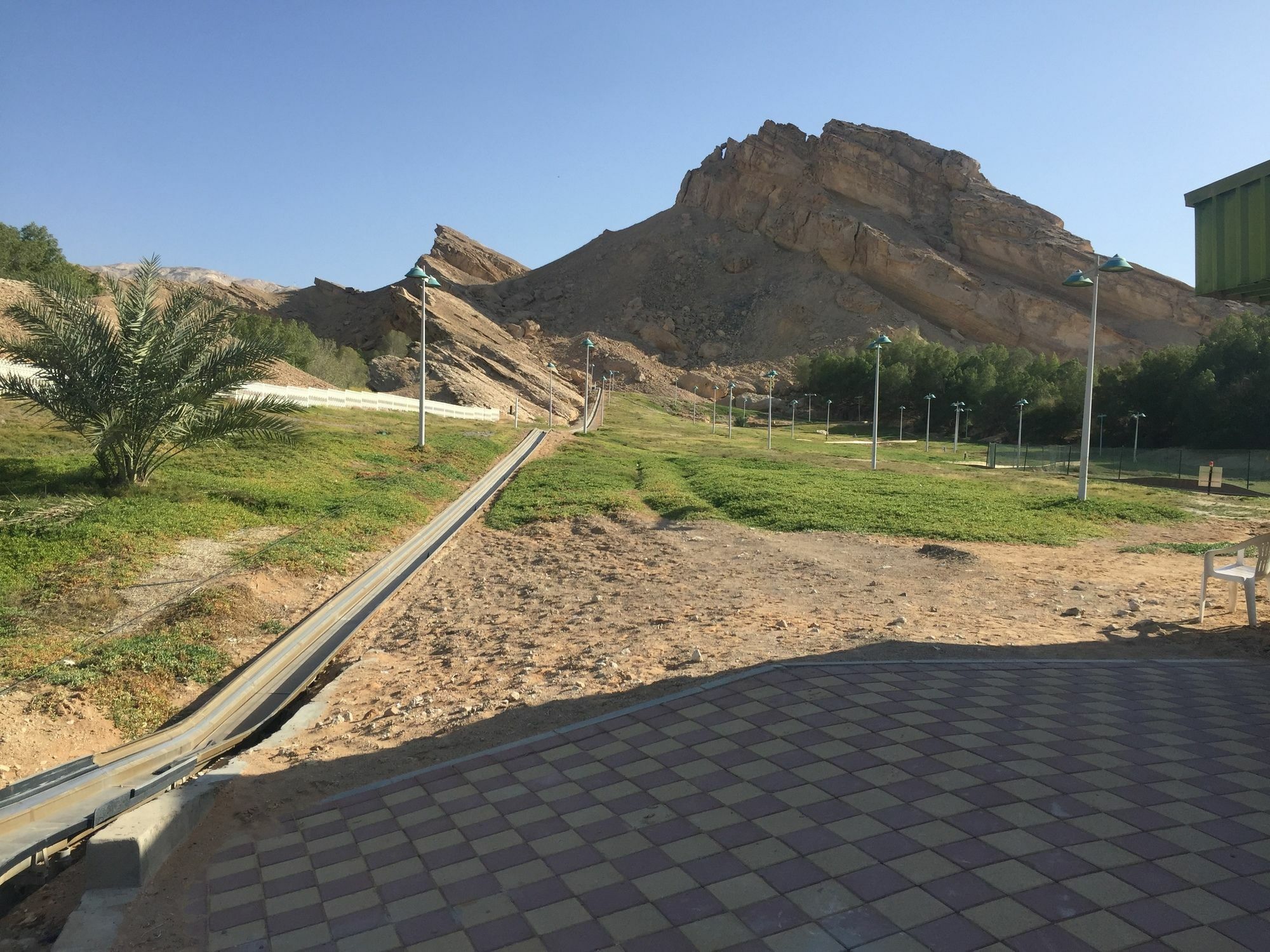 Green Mubazzarah Chalets Al Ain Bagian luar foto